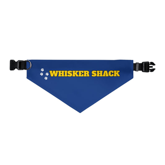 Whisker Shack Branded Pet Bandana Collar