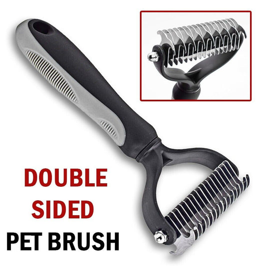 ProShed Dual-Action Pet Grooming Comb