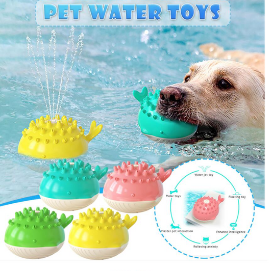 Whisker Splash: Electric Water Sprayer Toy for Pet Bathing and Swimming