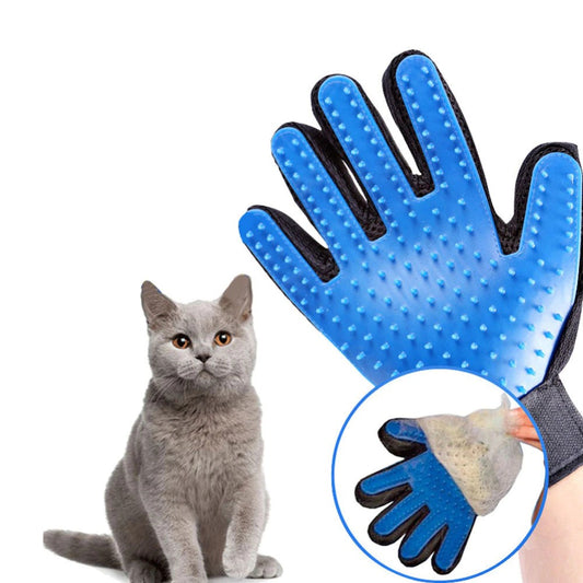 PurrfectCare Pet Grooming Glove: Deshedding Brush and Massage Glove for Cats and Dogs