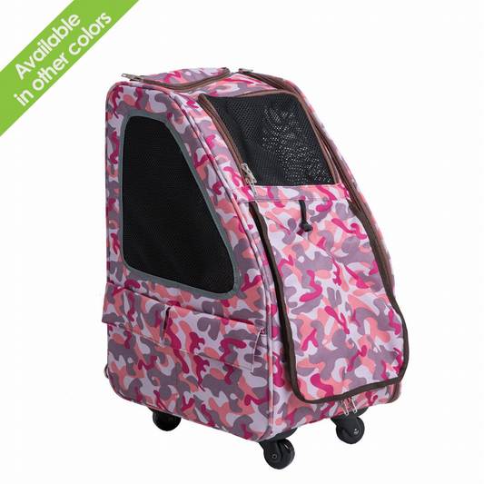 Petique 5-in-1 Pet Carrier: American-Made Versatile Travel Carrier