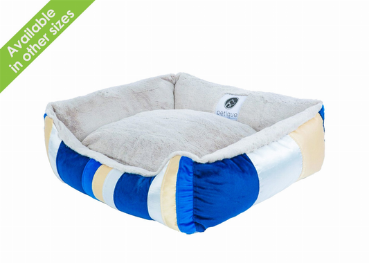 Golden Waves Reversible Pet Bed - American Made Product